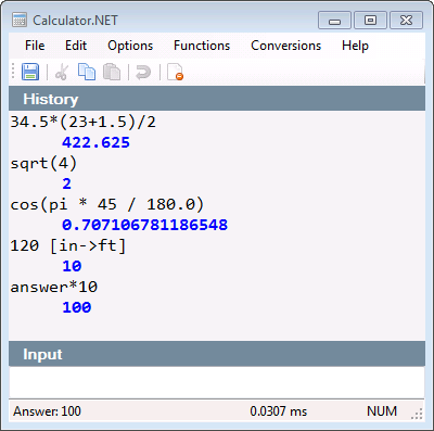 Calculator.NET